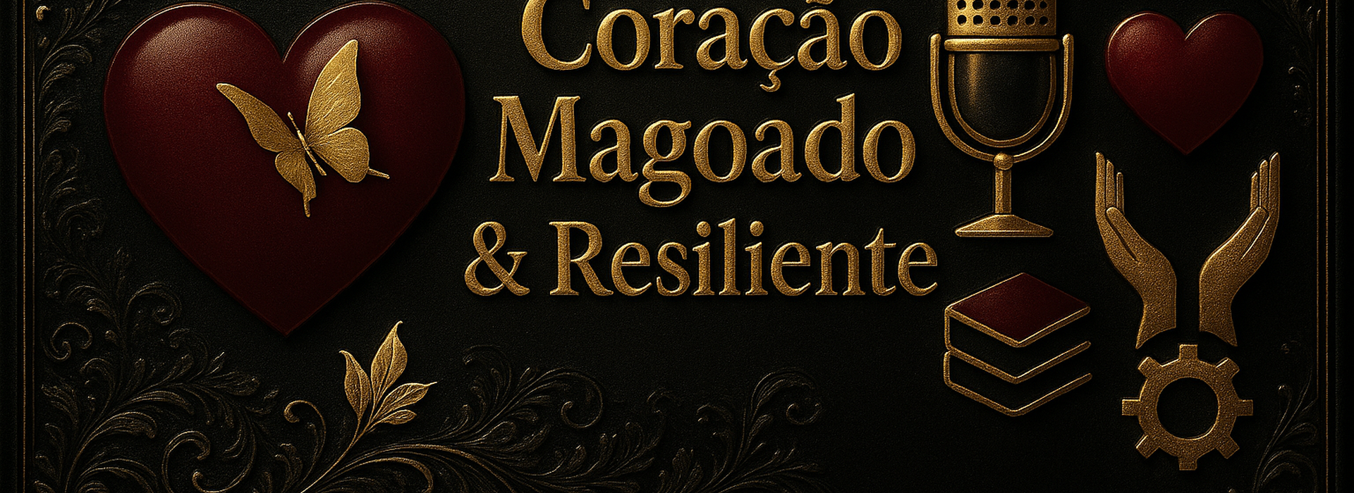Coração Magoado & Resiliente — símbolos do projeto